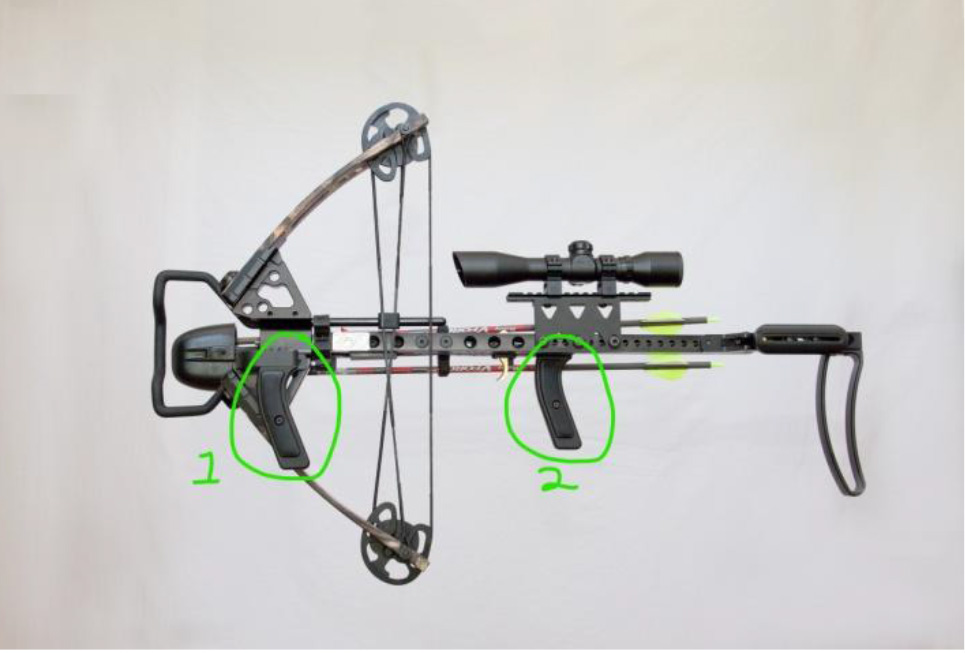 YONTYEQ Mini Powerful Crossbow with Scope - Shoots Steel India